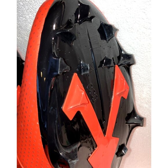 Nike Alpha Menace 4 Pro NRG Picante Football Cleats Orange FQ3984-600 Size 17